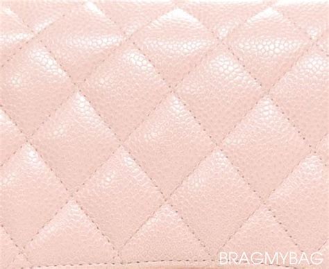 Chanel leather bag texture